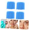 DECHOUS 4 Packs Large Swabs with Pointed for Precise Eyebrow and Eyelash Cleaning Plastic Applicator Sticks for Household and Salon Use view 4