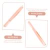 CALLARON 2pcs Stainless Steel Eyebrow Tweezers for Women Slanted Tip with Comb End Tools for Brow Shaping and Hair Removal Portable and Easy to Clean view 3