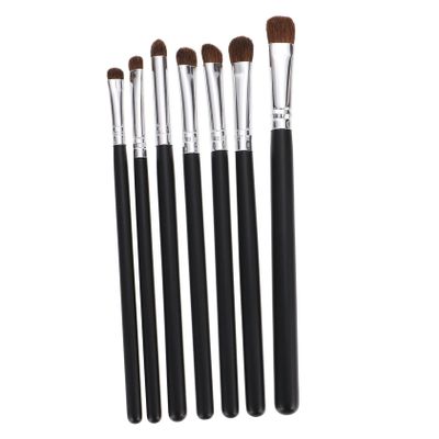 COOLHIYA 7pcs Eye Makeup Brush Premium Eyeshadow Brushes for Women Portable Lightweight Dense Bristles Soft Tips for Precise Application and Blending