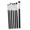 COOLHIYA 7pcs Eye Makeup Brush Premium Eyeshadow Brushes for Women Portable Lightweight Dense Bristles Soft Tips for Precise Application and Blending view 1