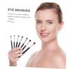 COOLHIYA 7pcs Eye Makeup Brush Premium Eyeshadow Brushes for Women Portable Lightweight Dense Bristles Soft Tips for Precise Application and Blending view 4
