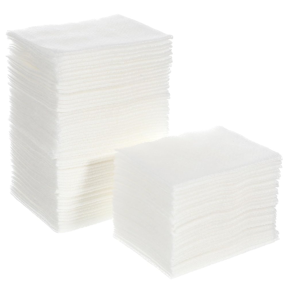 Beavorty 2 Packs Stretchable Cotton Makeup Pads Soft Absorbent Cotton Rounds for Face Toner Gentle Makeup Remover Pads with Water Absorption Skin Friendly Facial for Multi Use Skincare
