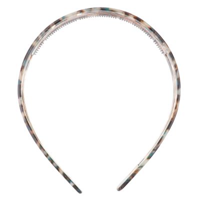 ETHZZLE Tortoise Shell Decorative Headband Non Slip Acetate Pattern Hairband for Women Face Cleaning Stylish Marble Green Hair Accessory for Daily Wear Sports Parties and Gifts