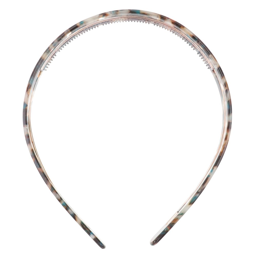 ETHZZLE Tortoise Shell Decorative Headband Non Slip Acetate Pattern Hairband for Women Face Cleaning Stylish Marble Green Hair Accessory for Daily Wear Sports Parties and Gifts