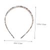 ETHZZLE Tortoise Shell Decorative Headband Non Slip Acetate Pattern Hairband for Women Face Cleaning Stylish Marble Green Hair Accessory for Daily Wear Sports Parties and Gifts view 2