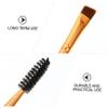 Beavorty 6Pcs Double Ended Eyebrow and Eyelash Brush Multifunctional Angled Eye Brow Spoolie Makeup Tools Synthetic Fibers Suitable for Precise Lash Curling and Brow Grooming Birthday Gift view 2