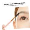 Beavorty 6Pcs Double Ended Eyebrow and Eyelash Brush Multifunctional Angled Eye Brow Spoolie Makeup Tools Synthetic Fibers Suitable for Precise Lash Curling and Brow Grooming Birthday Gift view 4