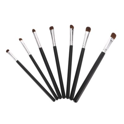 DECHOUS 7pcs Eye Makeup Brush Premium Portable Eyeshadow Eyeliner Brushes with Soft Natural Hair for Women Daily and Professional Use
