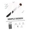 DECHOUS 7pcs Eye Makeup Brush Premium Portable Eyeshadow Eyeliner Brushes with Soft Natural Hair for Women Daily and Professional Use view 4