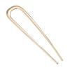 10/20 Pcs U-Shaped Hair Forks For Women: Elegant Gold-Silver Alloy Long Thick Bun Holders - Updo Hair Accessories(Golden,20pcs) view 1