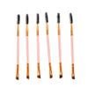 Healvian 6Pcs Double Ended Angled Eyebrow Brush and Spoolie for Eyelash Curling Makeup Tool for Precise Brow Grooming and Lash Definition Suitable for Beginners and Professionals view 1