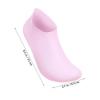 BESTYASH 4 Pairs Silicone Moisturizing Socks for Women Gel Socks Soft Comfortable Foot Care Skin Friendly for Dry Cracked Heels view 2