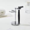 AHANDMAKER Razor Holder Safety Razor Stand With Brush Holder Shaving Brush Stand Holders for Bathroom Travel Fathers Day Christmas Gifts Men Barber Accessories view 4
