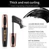 Silk Fiber Lash Mascara Smudge-Proof Extension Voluminous Fiber Mascara Natural & Waterproof Long-Lasting No Flaking/No Clumping (4 Packs) view 2