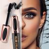 Silk Fiber Lash Mascara Smudge-Proof Extension Voluminous Fiber Mascara Natural & Waterproof Long-Lasting No Flaking/No Clumping (4 Packs) view 3
