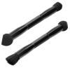 2 Pcs Dual Ended Hairline Brushes, Travel Concealer Brush with Sponge & Angled Flat Brush, Root Concealer Brushes for Precise Cover of Gray Roots, Thin Spots, Natural & Flawless Makeup Application view 1