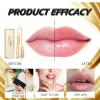 2PCS Color Changing Lipstick-Transferproof, Gold Crystal PH Activated Clear Lipstick Temperature Lip Balm for Lip Gloss, Long Lasting Moisturizing Lip Glow for Women,Non Sticky, Valentines Day Gifts view 3