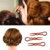 120 Pcs Magic Bending U-Shape Hair Sticks: Fashion Styling Clips - Convenient Simple Hairpins For Womens Hairwear(3-1pcs) view 3
