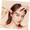 PLAFOPE 6Pcs Double Ended Eyebrow Brushes with Spoolie for Precision Brow Shaping Makeup Tools Portable Lash Curler Makeup Lovers view 3