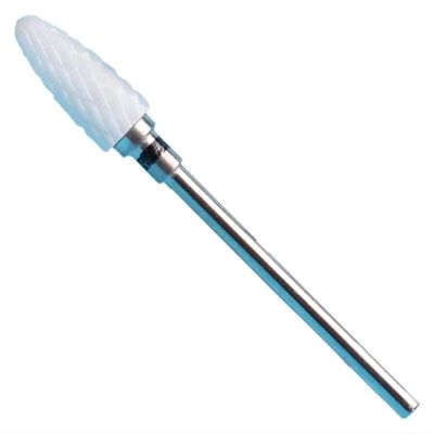 1pc Milling Cutter Ceramic Nail Drill Bits Pedicure Rotary Manicure Burr Electric Machine Nail Files Acrylic Gel Polish Tools