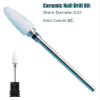 1pc Milling Cutter Ceramic Nail Drill Bits Pedicure Rotary Manicure Burr Electric Machine Nail Files Acrylic Gel Polish Tools view 2