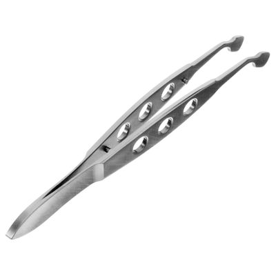 Baluue Metal Meibomian Gland Expressor Eyelid Forceps Precision Tweezers for Women Eye Gland Blockage Relief Portable Eyelid Massage Tool for Improved Eye Health