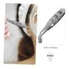 DECHOUS Meibomian Gland Expressor Metal Eyelid Tweezer Precision Forceps for Women Eye Gland Massage and Relief Portable Beauty Tool for Targeted Care view 2