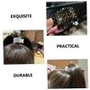 ETHZZLE 2pcs Full Rhinestone Ponytail Hair Clips for Women Alloy Claw Clips Elegant Headdress for Sports Cooking Work and Daily Use view 4