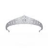 14K Gold Luxury Moissanite Bridal Crown, Grand European-Style Hair Accessory and Headpiece for Women, Ultimate Gift for Bride, Wedding Celebrations or Festive Occasions (Style 3) view 1