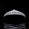 14K Gold Luxury Moissanite Bridal Crown, Grand European-Style Hair Accessory and Headpiece for Women, Ultimate Gift for Bride, Wedding Celebrations or Festive Occasions (Style 3) view 2