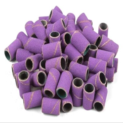 100pcs Nail Drill Bits Sanding Bands for Nail Drill File Grinder Sander Band Set