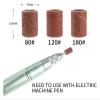 100pcs Nail Drill Bits Sanding Bands for Nail Drill File Grinder Sander Band Set view 3