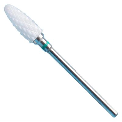 1pc Milling Cutter Ceramic Nail Drill Bits Pedicure Rotary Manicure Burr Electric Machine Nail Files Acrylic Gel Polish Tools