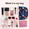 happy birthday party Makeup Bag Travel Large Cosmetic Bag for Women view 3