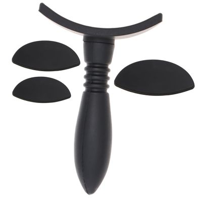 Ipetboom Silicone Eyeshadow Stamp with Handle Lightweight Makeup Tool for Women Multi Lazy Eye Shadow Applicator for Precise Powder and Glitter Application