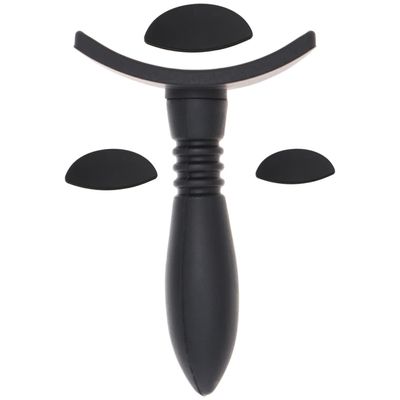 ADOCARN Silicone Eyeshadow Stamp with Black Handle Convenient Makeup Tool for Quick Easy Application for Beginners and Everyday Eye Cosmetic Use