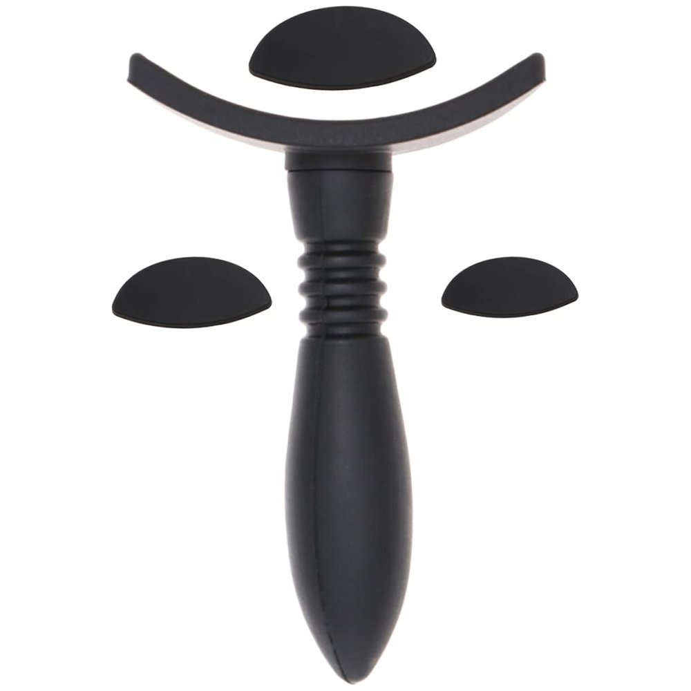 ADOCARN Silicone Eyeshadow Stamp with Black Handle Convenient Makeup Tool for Quick Easy Application for Beginners and Everyday Eye Cosmetic Use