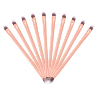 BEBEMOKO 24pcs Dual Ended Eye Shadow Brush for Women High Density Soft Bristles Makeup Tool with Comfortable Grip Handles Versatile Cosmetic Brushes for Precise Eyeshadow Application and