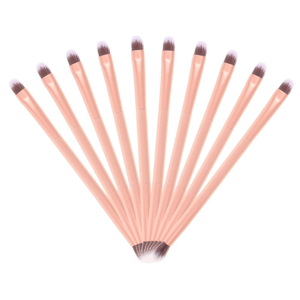 BEBEMOKO 24pcs Dual Ended Eye Shadow Brush for Women High Density Soft Bristles Makeup Tool with Comfortable Grip Handles Versatile Cosmetic Brushes for Precise Eyeshadow Application and