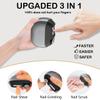 3-in-1 Electric Nail Trimmer, Automatic Nail Clipper with Polishing & LED Light, Rechargeable Electric Nail Clippers with Debris Collector for Adults, Kids & Seniors view 4