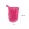 Baluue 6Pcs Microfiber Facial Cleansing Gloves for Women Exfoliating Makeup Remover Finger Gloves Soft Washable Face Scrubber with Hanging Reusable Skin Friendly Pads for Deep Cleaning view 2