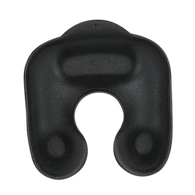 GALPADA Hair Dye Coloring Neck Tray with Cushion Large Plastic Hair Washing Basin for Salon and Home Use Shoulder Rest with Tool Storage Grooves Comfortable Perm and Styling Accessory