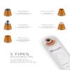 kingdo 2-in-1 Microdermabrasion Machine & Blackhead Vacuum Removers with 5 Tips & 5 Suction Levels view 3