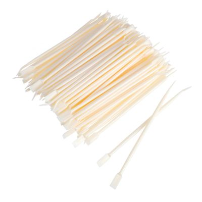 DECHOUS 100pcs Eyelash Rod Lift Tools Plastic Temperature Resistant Eyelash Extension Needle Kit with Dual Ended Design for Gentle Lash Perm and Separation