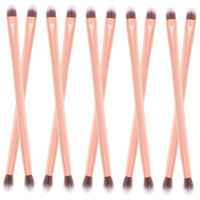 Vaguelly 24pcs Double Ended Eyeshadow Brushes Makeup Tools for Women Lightweight Portable Safe Materials Eye Shadow Blending and Contouring Cosmetic Brush Kit