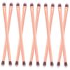 Vaguelly 24pcs Double Ended Eyeshadow Brushes Makeup Tools for Women Lightweight Portable Safe Materials Eye Shadow Blending and Contouring Cosmetic Brush Kit view 1