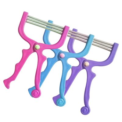 Holibanna 3PCS Spring Facial Hair Shavers Portable Face Hair Removal Tool Painless Epilator for Women Men Quick Smooth Skin Remover for Forehead Cheeks Upper Lip Chin Random Color