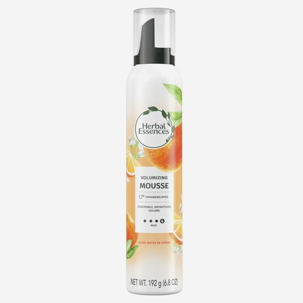 H.b. Essences Volumizing Mousse, Weightless Volume, All Day Hold Mousse for Fine Hair, 6.8 fl oz (Pack of 1)