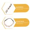 Healifty 10Pcs Daisy Flower Headbands Floral Garland Hairbands for Women Wedding Festival Bridal Hair Wreaths Elegant White Hair Accessories for Daily and Party Use view 3