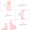ASAKKURA Moisturize Socks for Dry Cracked Heels Sebs Cushioning Rejuvenate Socks for Skin Protection and Callus Relief Comfortable Elastic Sole Covers for Women view 2